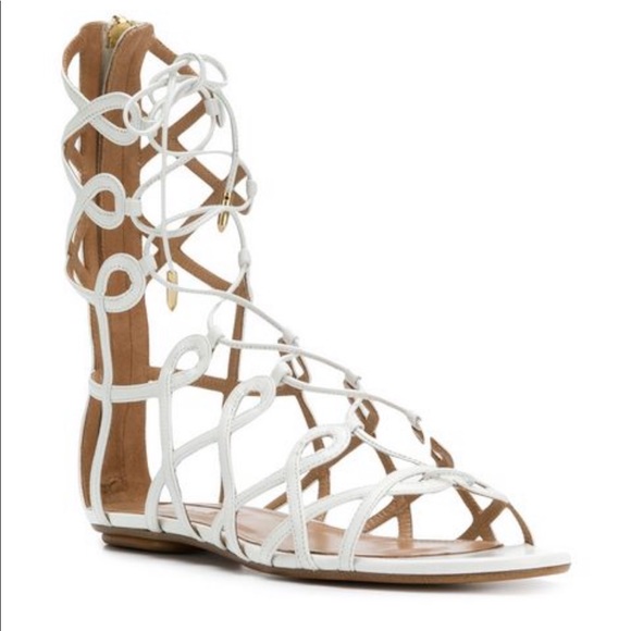 aquazzura gladiator sandals